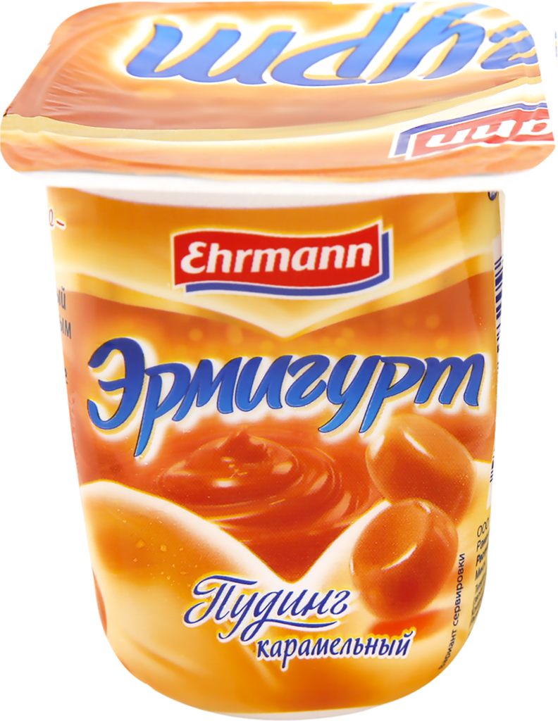 Пудинг EHRMANN Эрмигурт Экстра Bella Caramel 3%, без змж, 100г