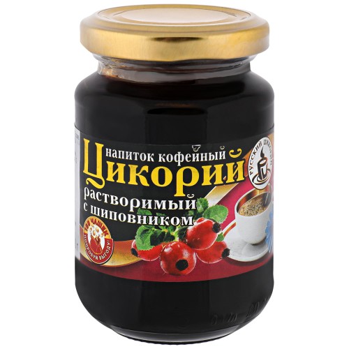 Цикорий Русский цикорий растворимый с шиповником жидкий экстракт 200 г ...