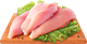 Куриное филе с грудки полуфабрикат охлажденный вес до 500 г