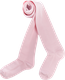Колготки детские INWIN р. 122–128, цвет молочный, розовый, Арт. К200