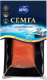Семга (Лосось Атлантический) слабосоленая БАЛТИЙСКИЙ БЕРЕГ филе-кусок с кожей, 150г