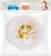 Набор детской посуды ПОЛИМЕРБЫТ Giraffix тарелка, вилка, нож, Арт. 
4342204, 4220495
