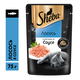 Корм консервированный для взрослых кошек SHEBA ломтики в соусе с лососем, 75г