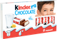 Шоколад KINDER Chocolate с молочной начинкой, 8х12,5г