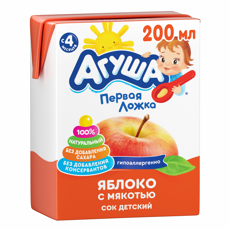 Картинка сок агуша