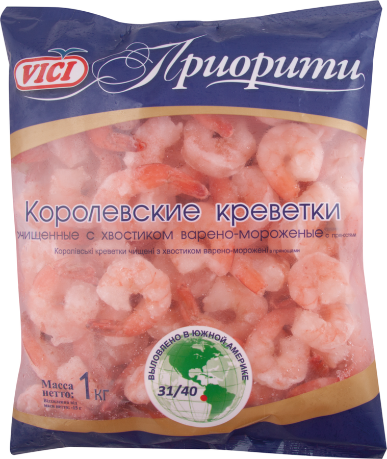 Vici королевские. Креветки 31/40 1000 Vici. Креветки Королевские Vici 1 кг. Королевские креветки "Vici" в/м с/хв очищ.41/50 (1кг 4шт) код446. Креветки Vici 31/40 Королевские.