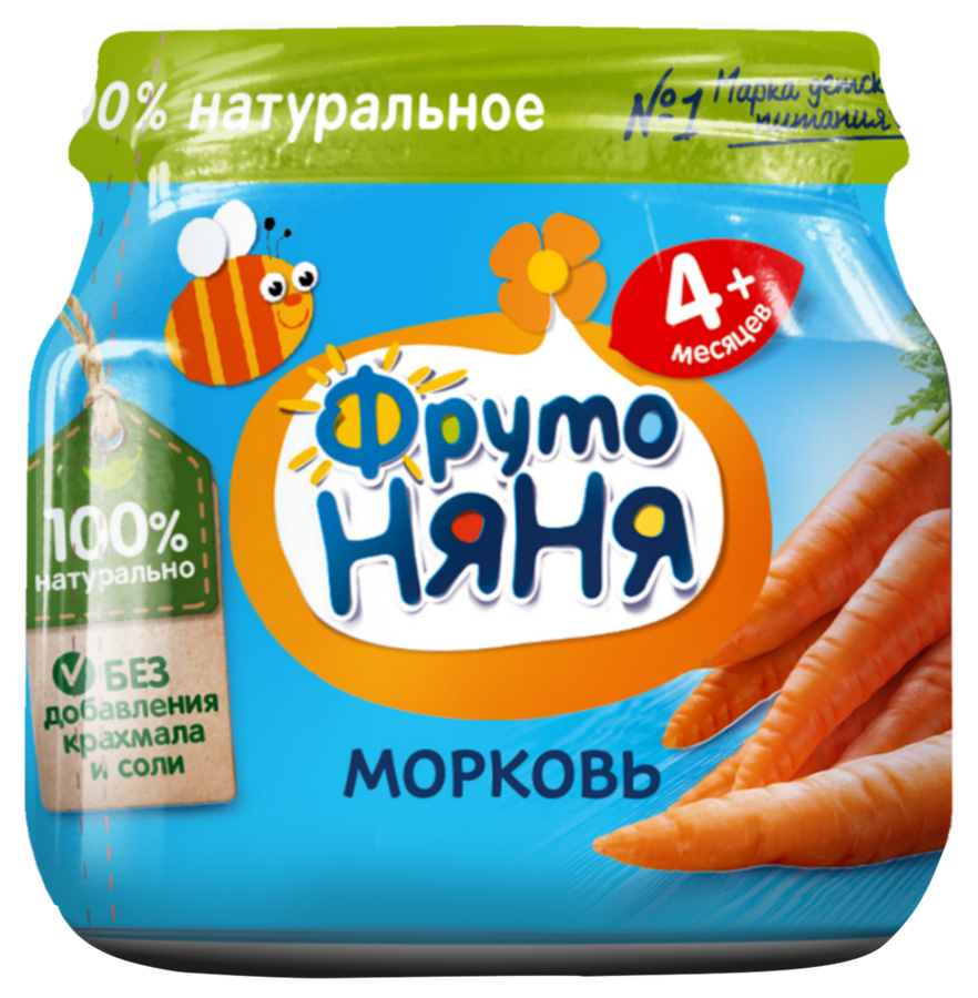 Овощное пюре картофель фрутоняня