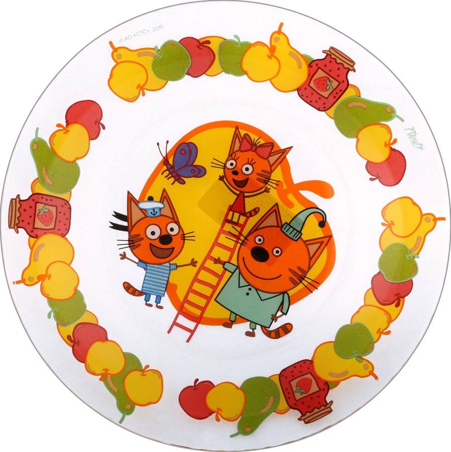 тарелка с буквами. набор детский (3пр. поющие тарелки. тарелка три кота. тарелка 3 буквы.