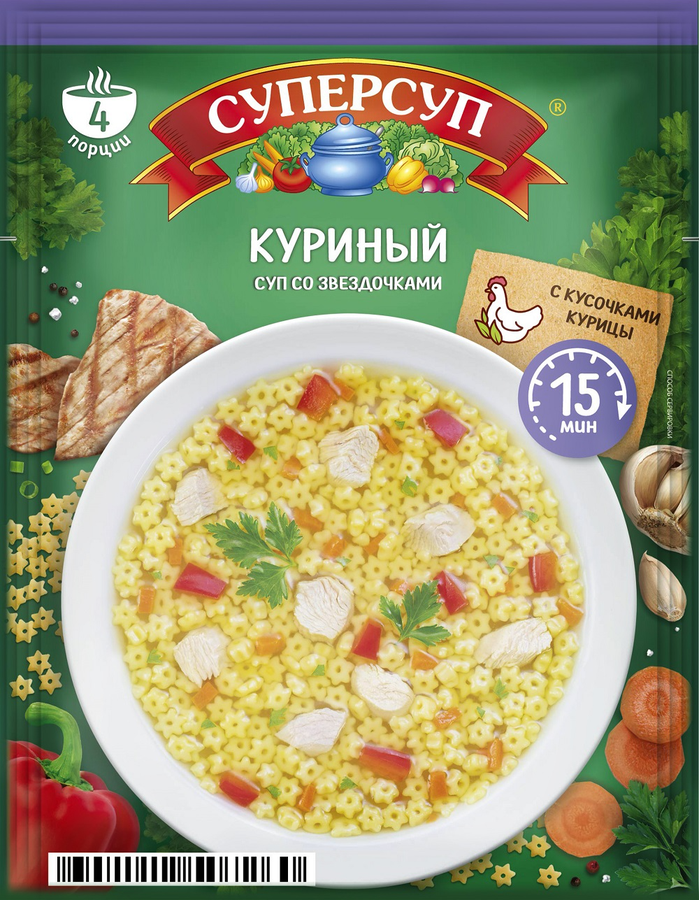 Русский продукт суп со звездочками