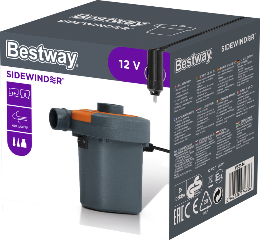 Bestway кресло надувное 112х112х66см 75052