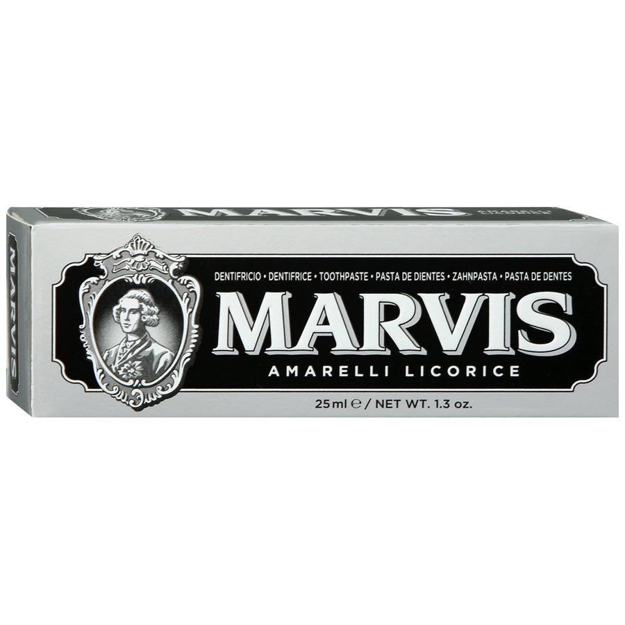 Marvis 25 ml. Зубная паста с лакрицей. Marvis отзывы.