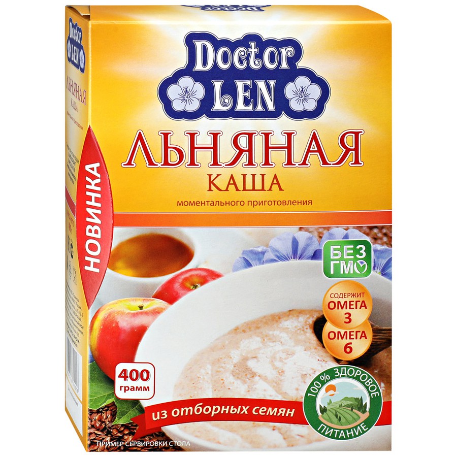 Льняные каши доктор лен