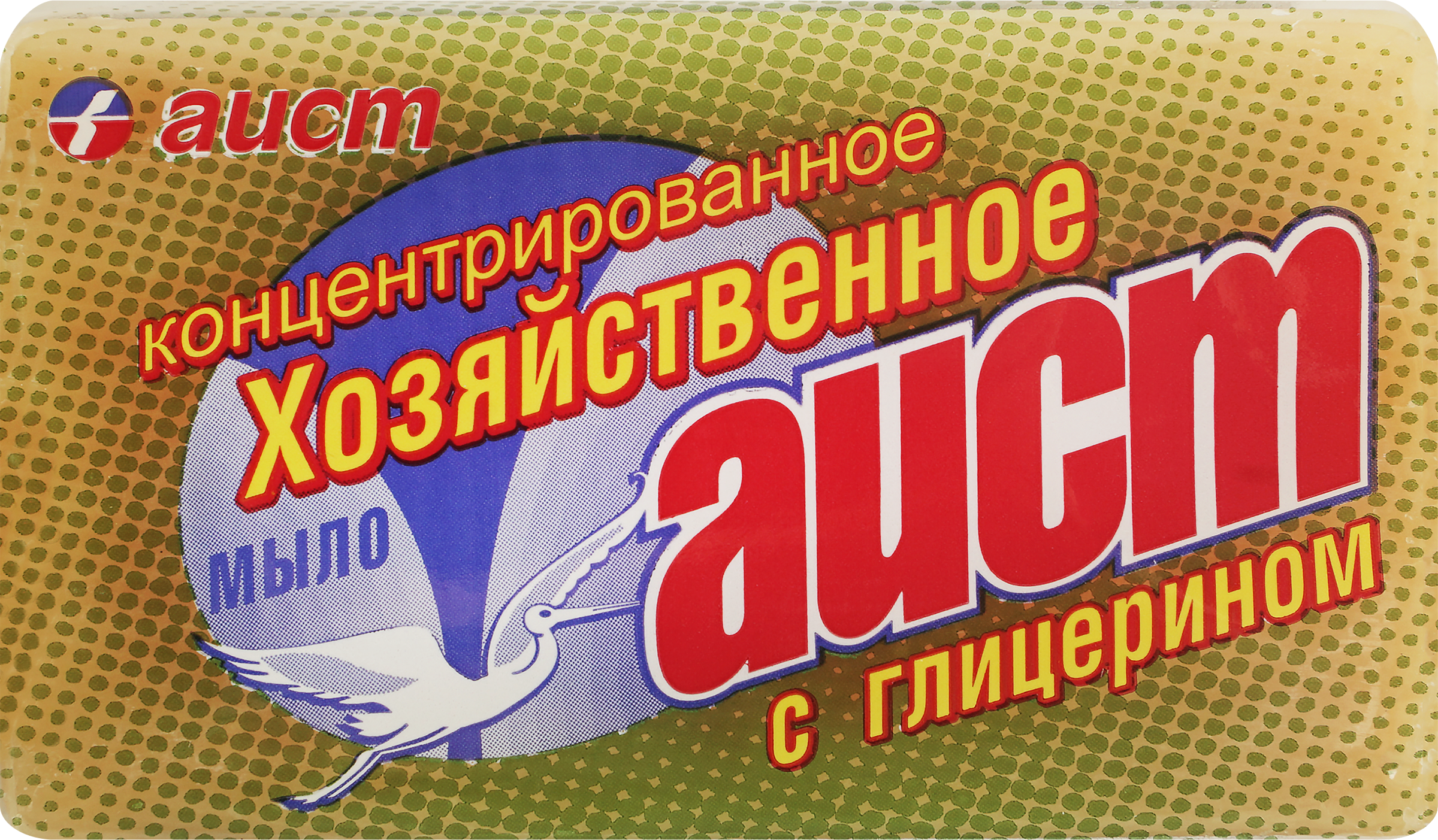 Изображение товара Мыло хозяйственное АИСТ с глицерином, 150г