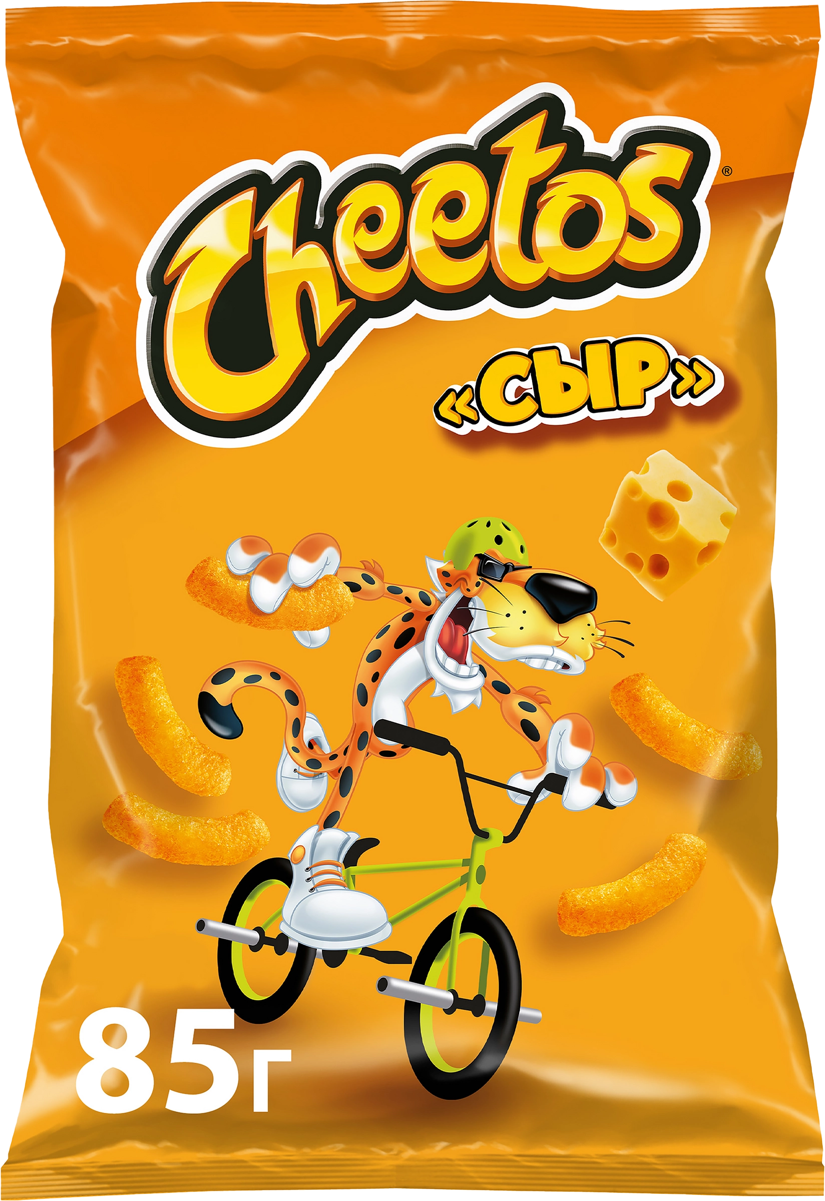 Палочки кукурузные CHEETOS Большой прикол Сыр, 85г