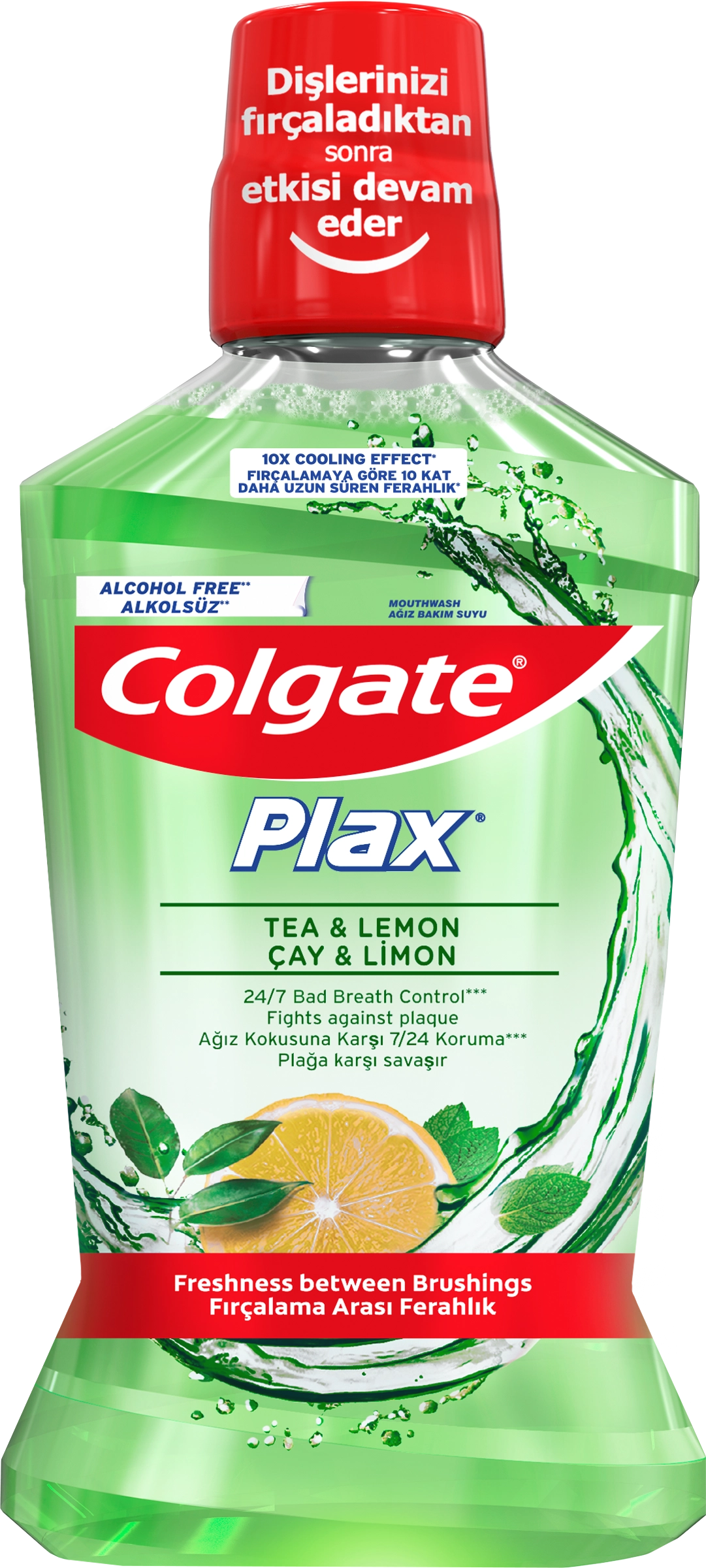 Ополаскиватель для полости рта COLGATE Plax Свежесть чая, 500мл