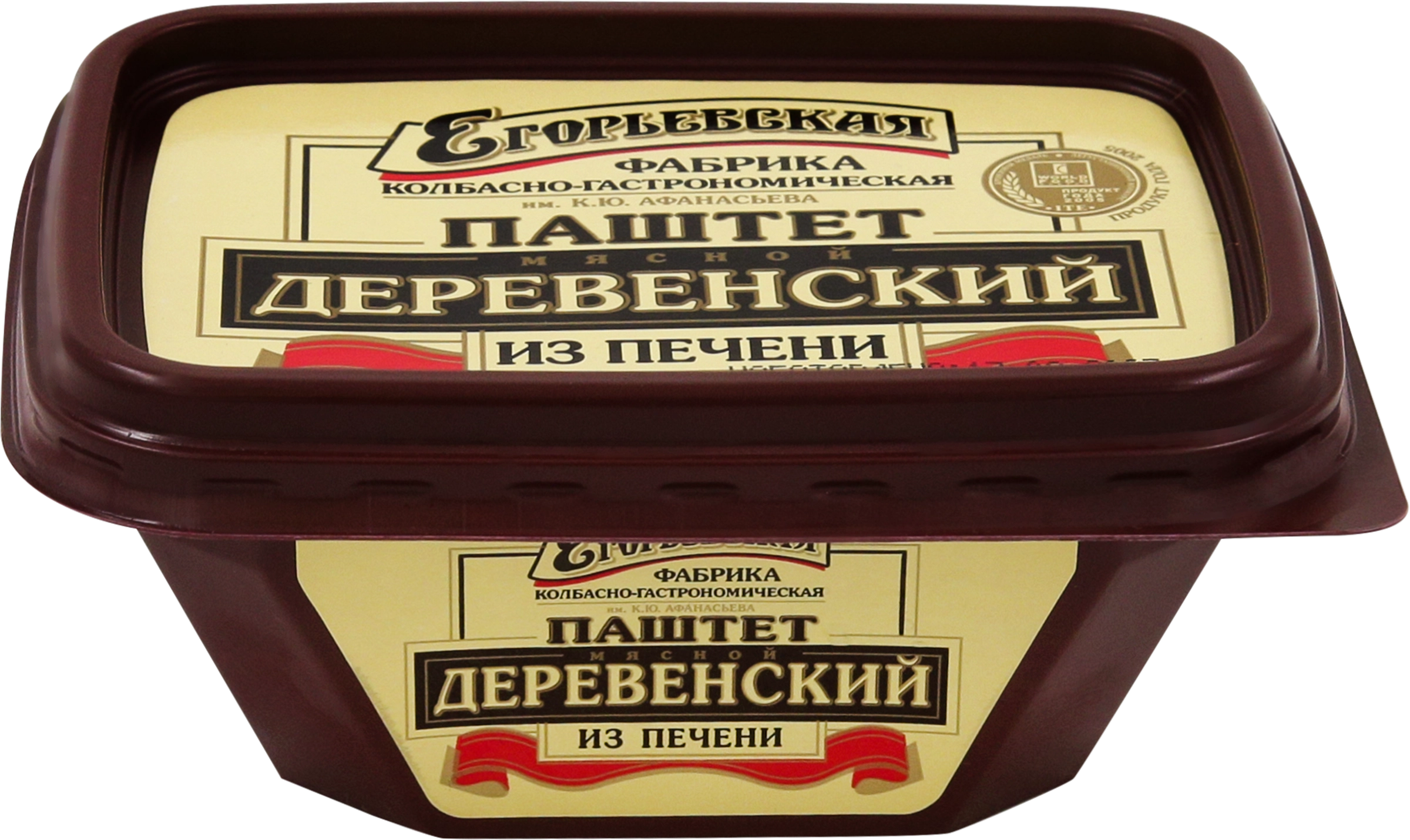 Паштет из печени КФ ЕГОРЬЕВСКАЯ Деревенский, 150г - купить с доставкой в  Москве и области по выгодной цене - интернет-магазин Утконос