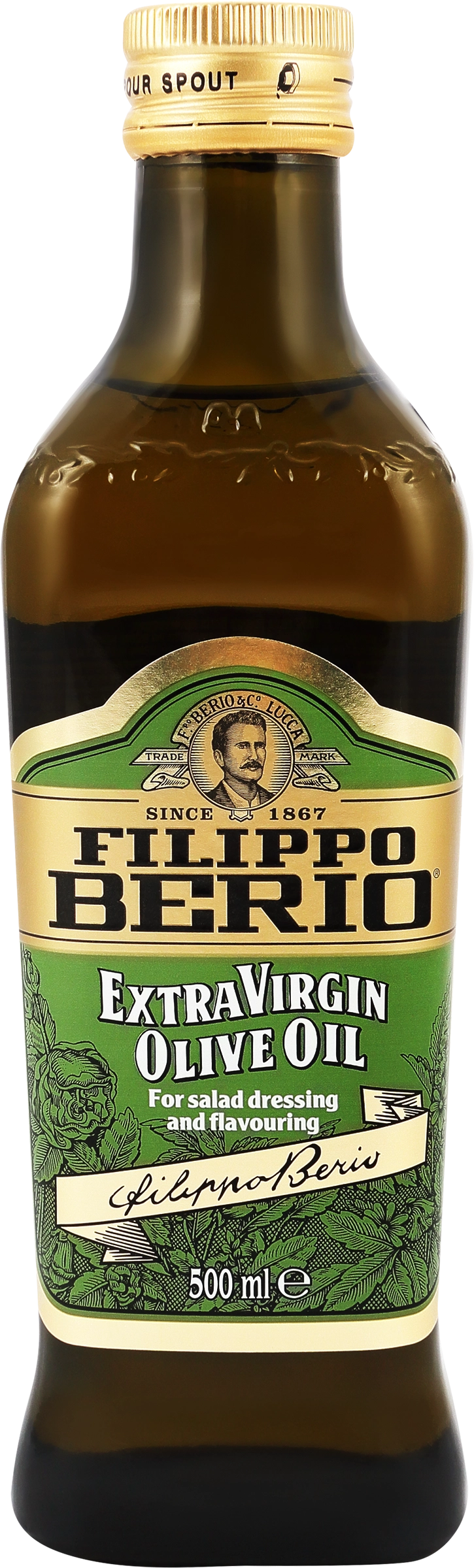 Масло оливковое FILIPPO BERIO Extra Virgin, 500мл - купить с доставкой в  Москве и области по выгодной цене - интернет-магазин Утконос