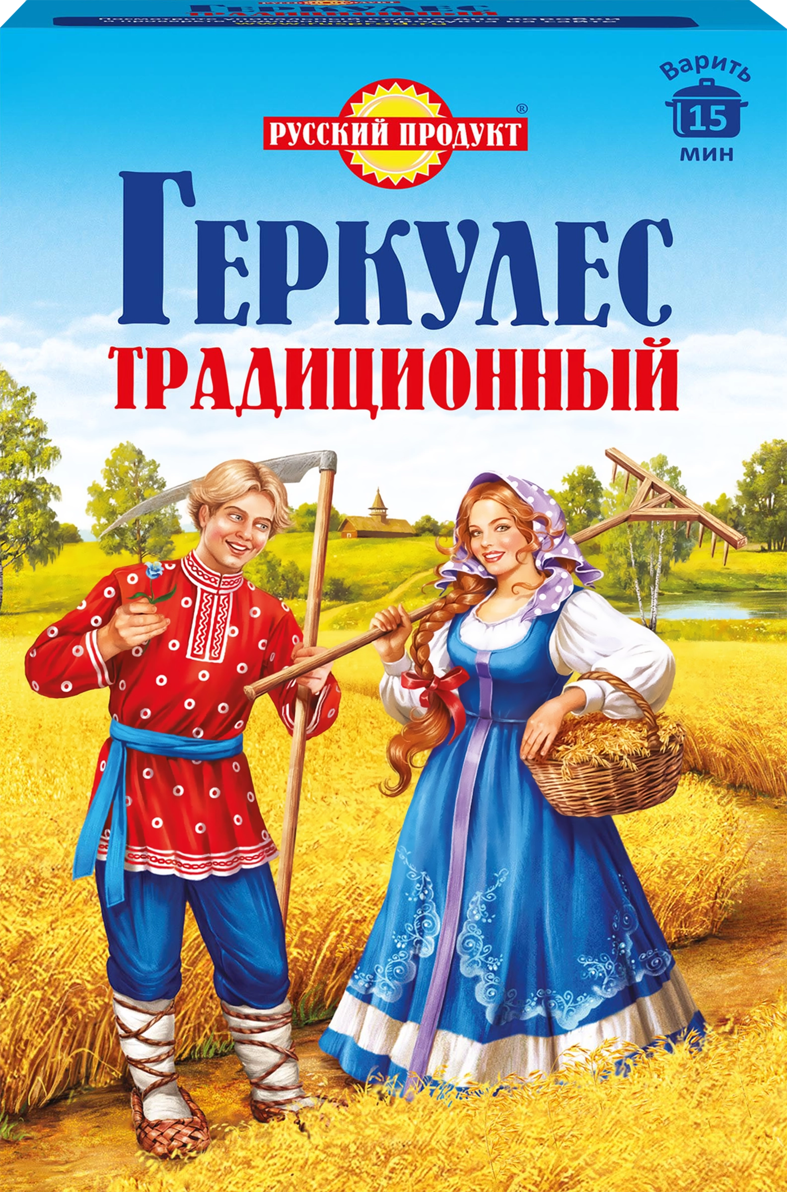 Хлопья овсяные ГЕРКУЛЕС Традиционный, 500г - купить с доставкой в Москве и  области по выгодной цене - интернет-магазин Утконос