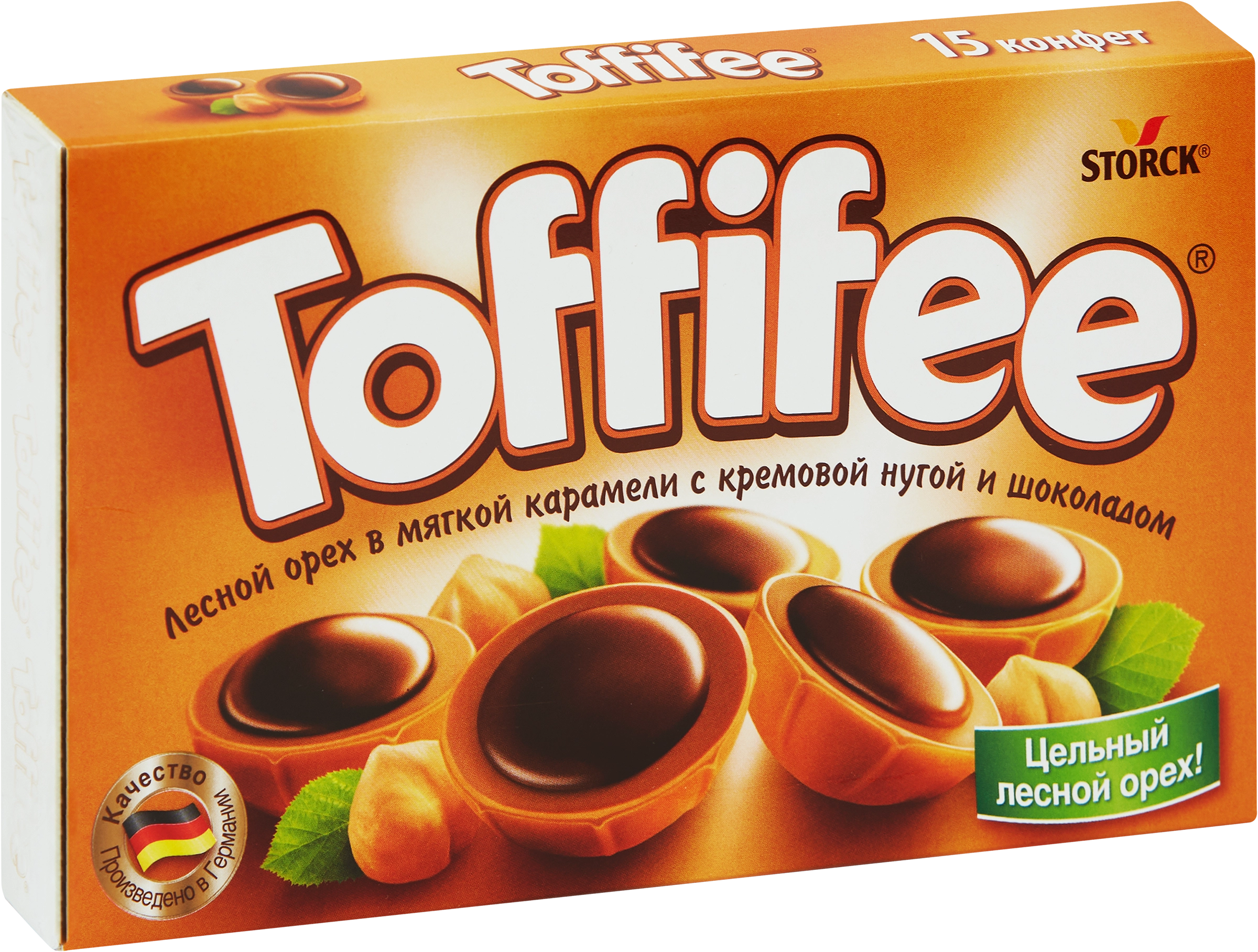 Конфеты TOFFIFEE с лесным орехом, 250г - купить с доставкой в Москве и  области по выгодной цене - интернет-магазин Утконос