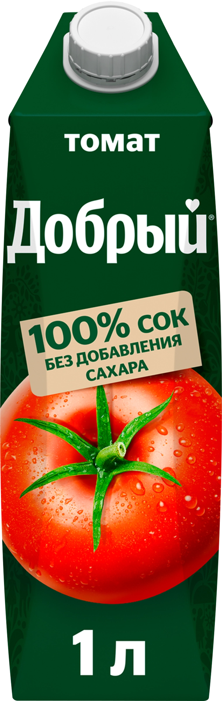 Сок ДОБРЫЙ Томат с солью, 1л - купить с доставкой в Москве и области по  выгодной цене - интернет-магазин Утконос