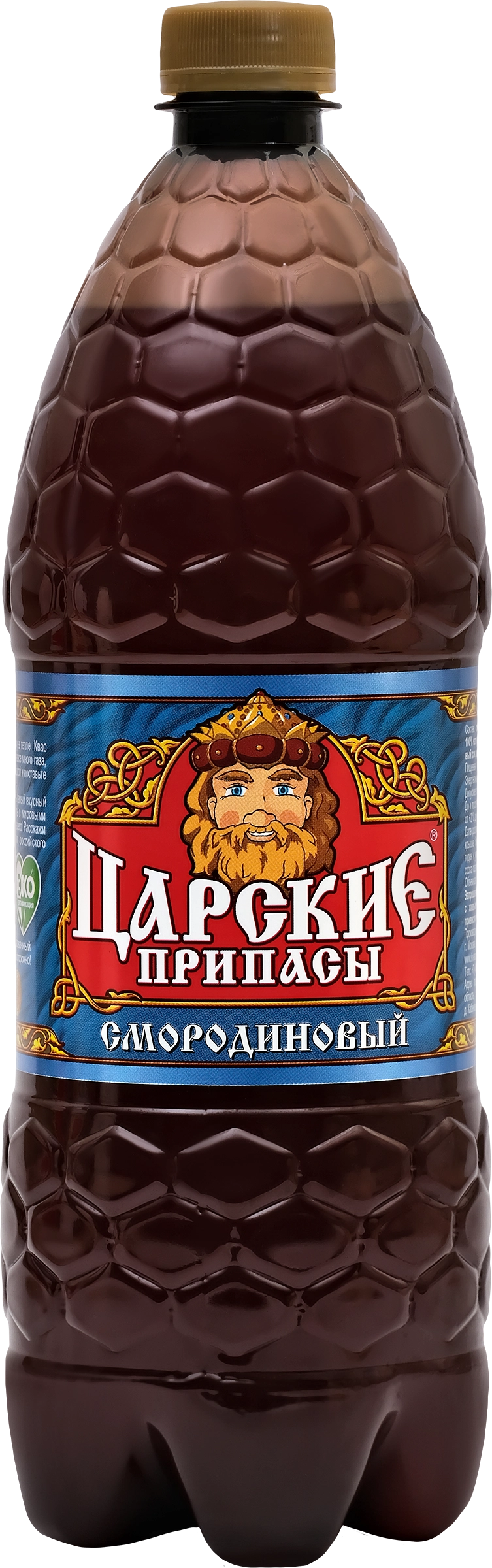 Квас живой ЦАРСКИЕ ПРИПАСЫ Смородиновый, 1000мл - купить с доставкой в  Москве и области по выгодной цене - интернет-магазин Утконос