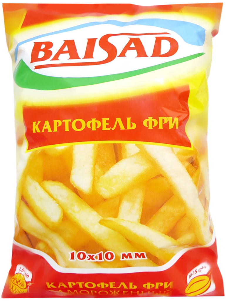 Картофель фри замороженный BAISAD, 1кг