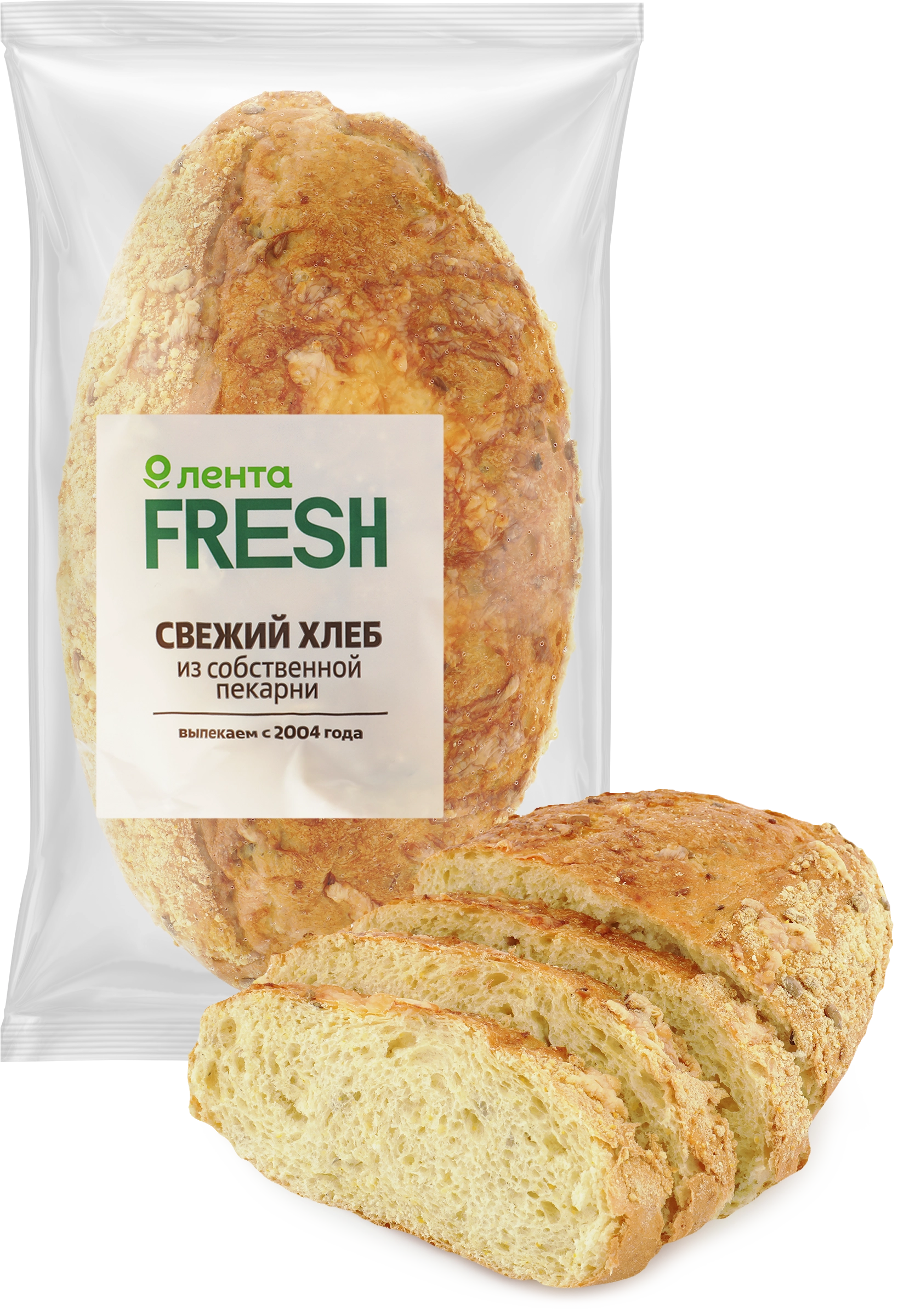 Хлеб ЛЕНТА FRESH Кукурузный особый, 350г - купить с доставкой в Москве и  области по выгодной цене - интернет-магазин Утконос