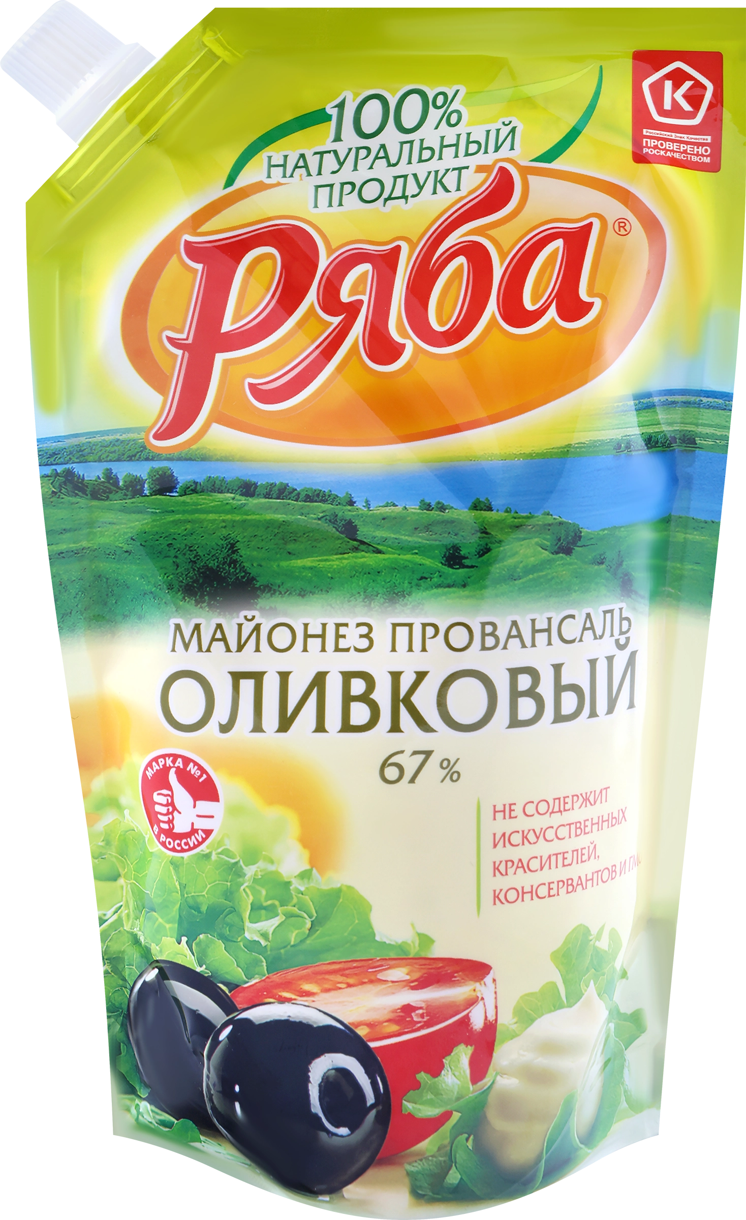 Майонез РЯБА Провансаль Оливковый 67%, 372г - купить с доставкой в Москве и  области по выгодной цене - интернет-магазин Утконос