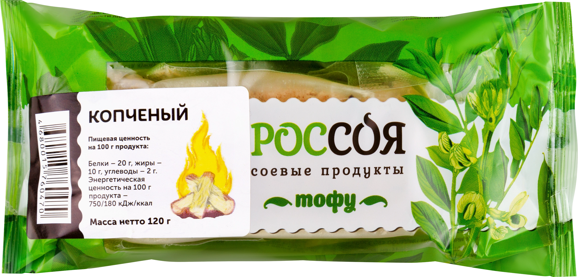 Продукт белковый копченый РОССОЯ Тофу, 120г