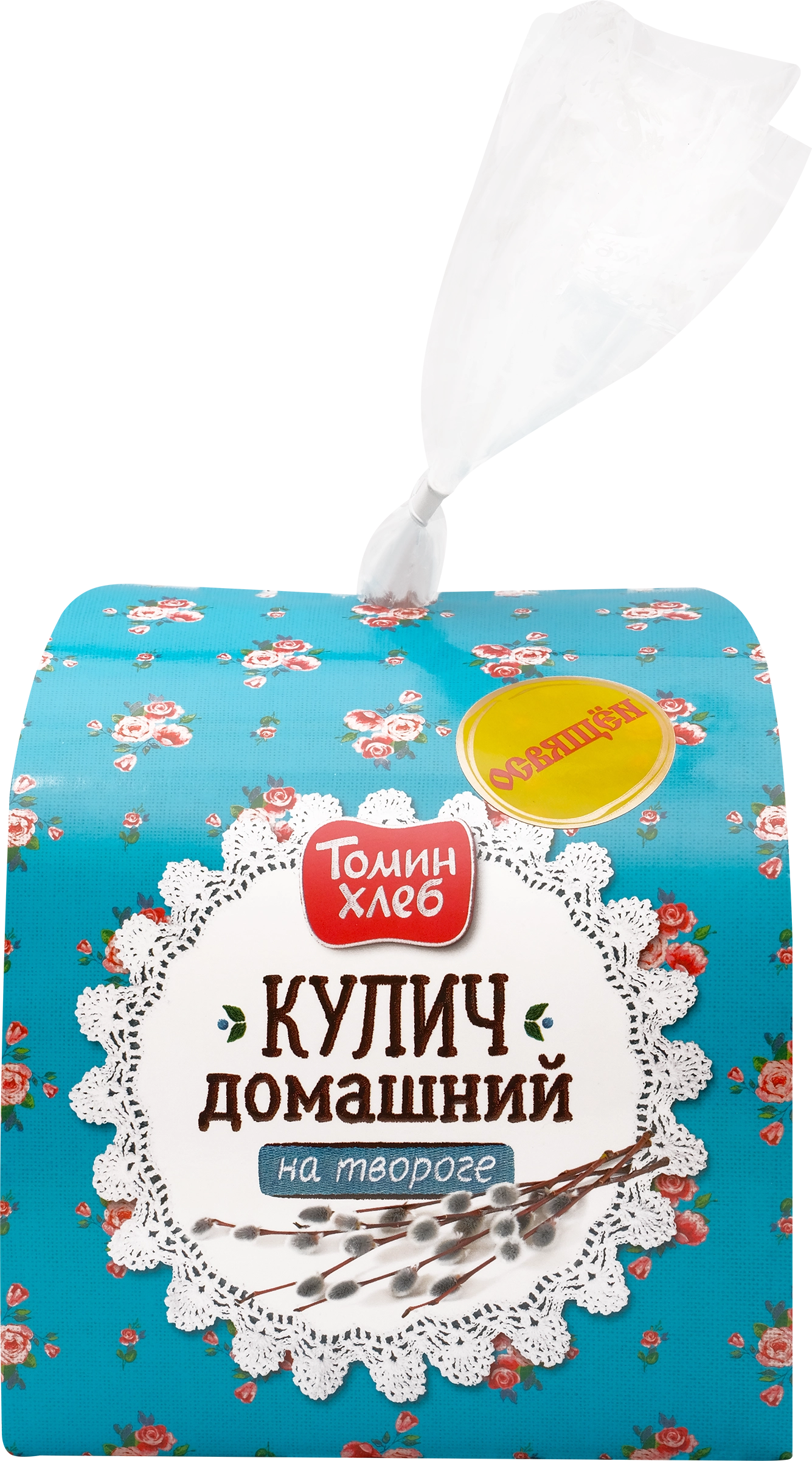 Кулич ТОМИН ХЛЕБ Домашний на твороге550г - купить с доставкой в Москве и  области по выгодной цене - интернет-магазин Утконос