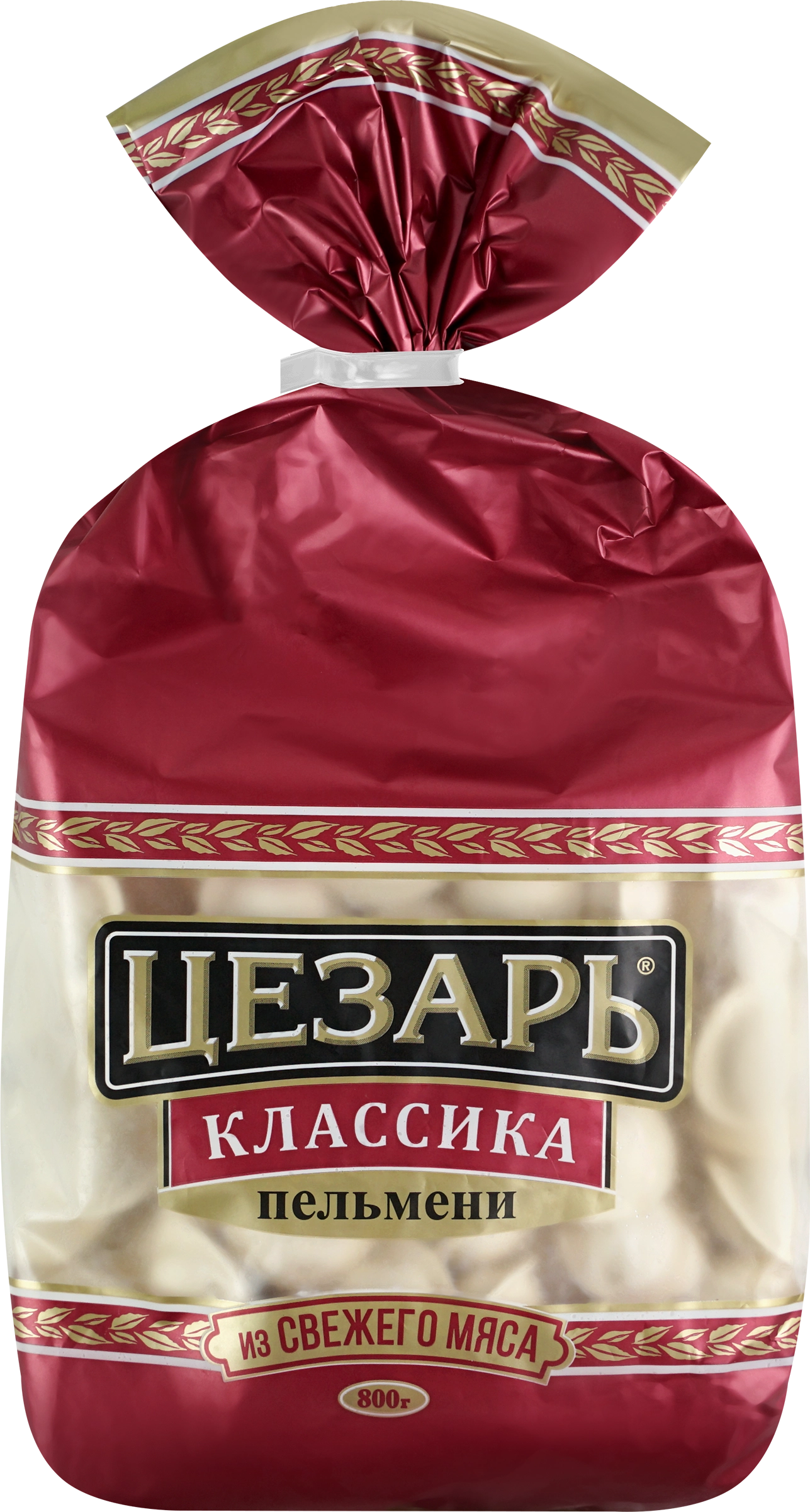 Пельмени ЦЕЗАРЬ Классика, категория Б, 800г - купить с доставкой в Москве и  области по выгодной цене - интернет-магазин Утконос