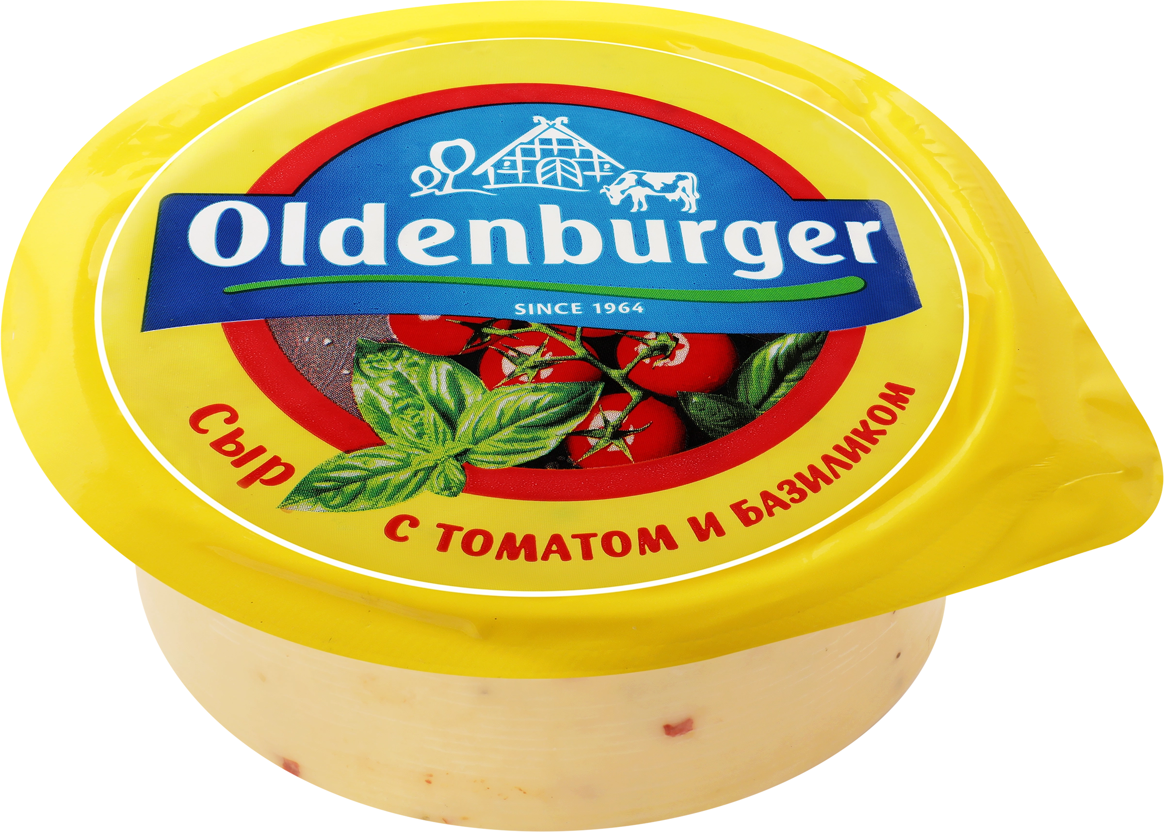 Сыр OLDENBURGER с томатом и базиликом 50%, без змж, 350г