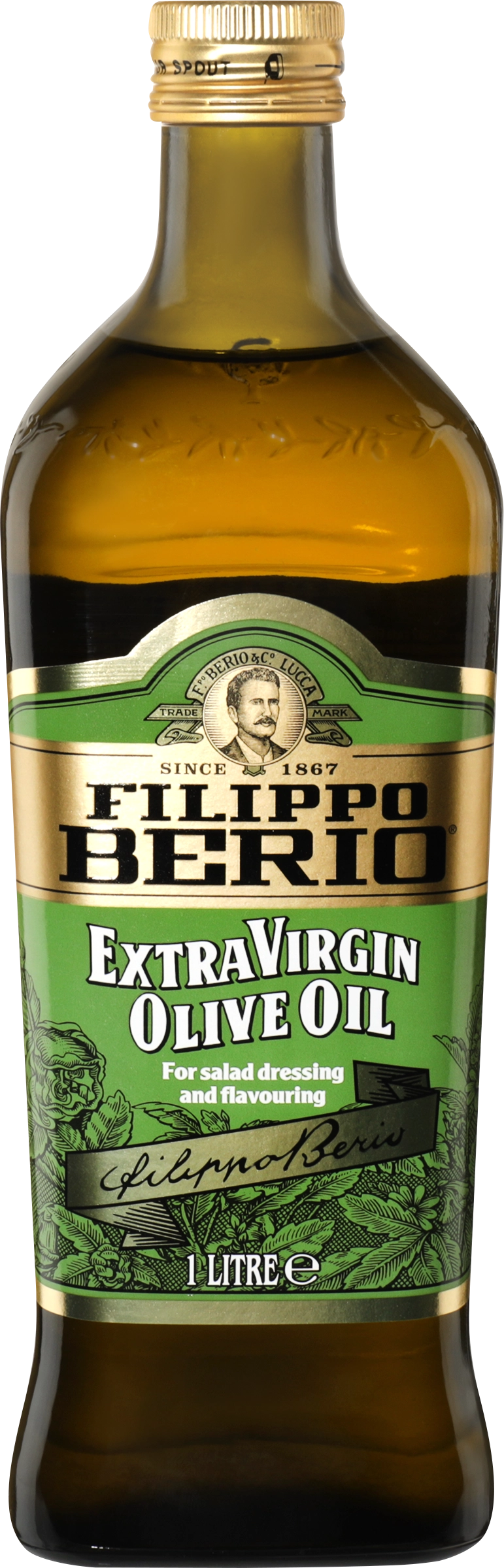 Масло оливковое FILIPPO BERIO Extra Virgin нерафинированное, 1л - купить с  доставкой в Москве и области по выгодной цене - интернет-магазин Утконос