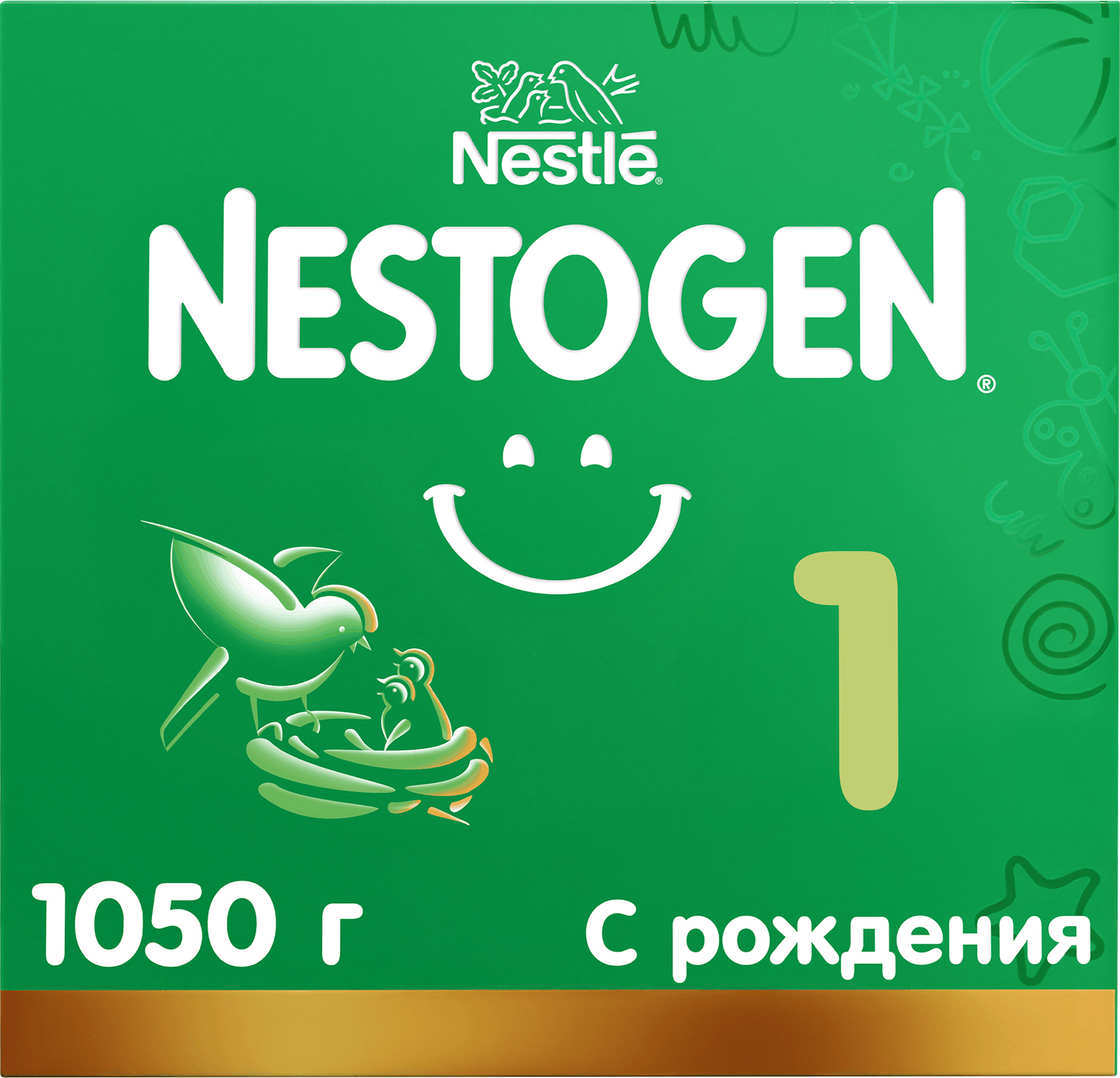 Изображение товара Смесь детская NESTOGEN 1, с рождения, 1050г