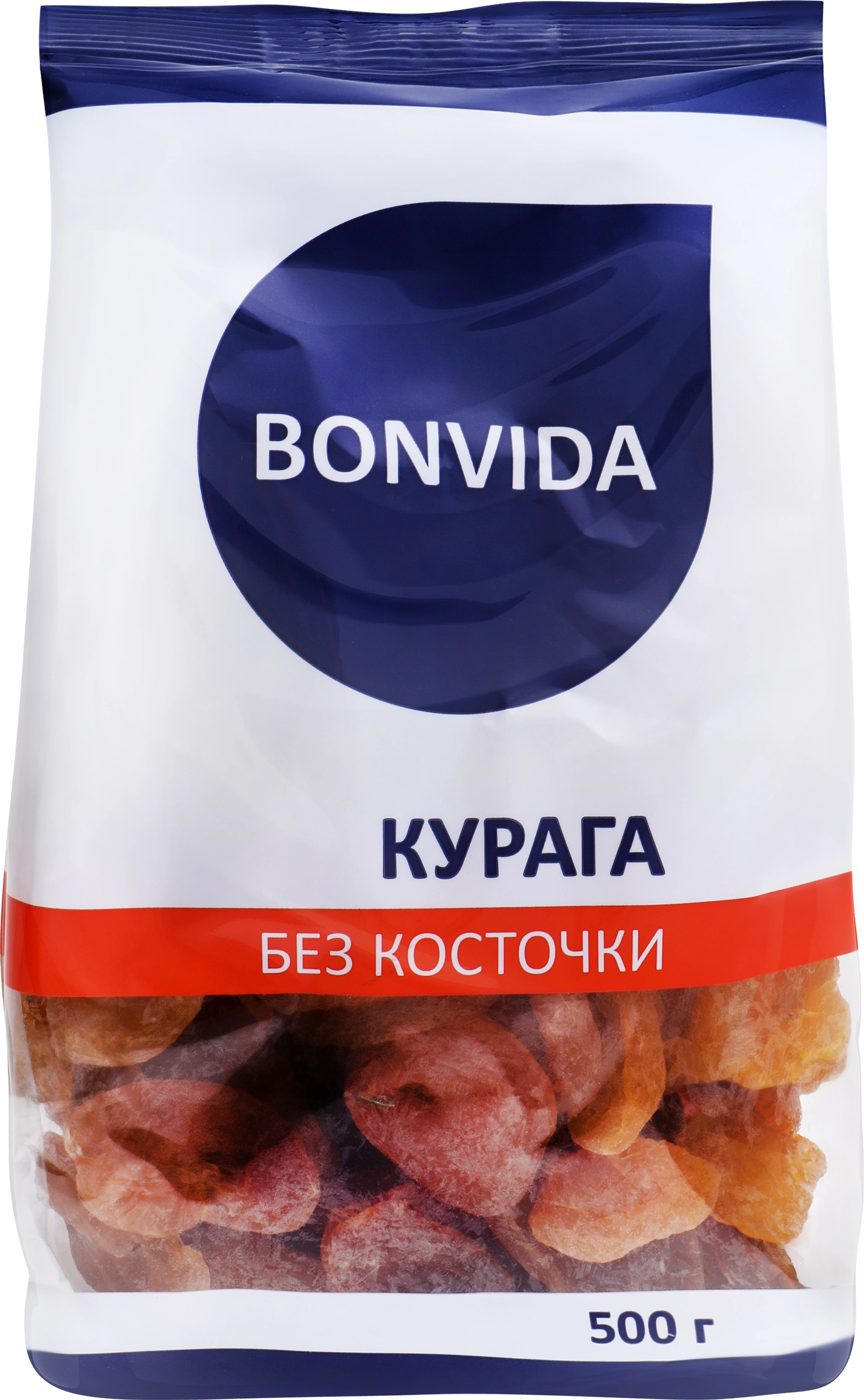 Курага BONVIDA 500г - купить с доставкой в Москве и области по выгодной  цене - интернет-магазин Утконос