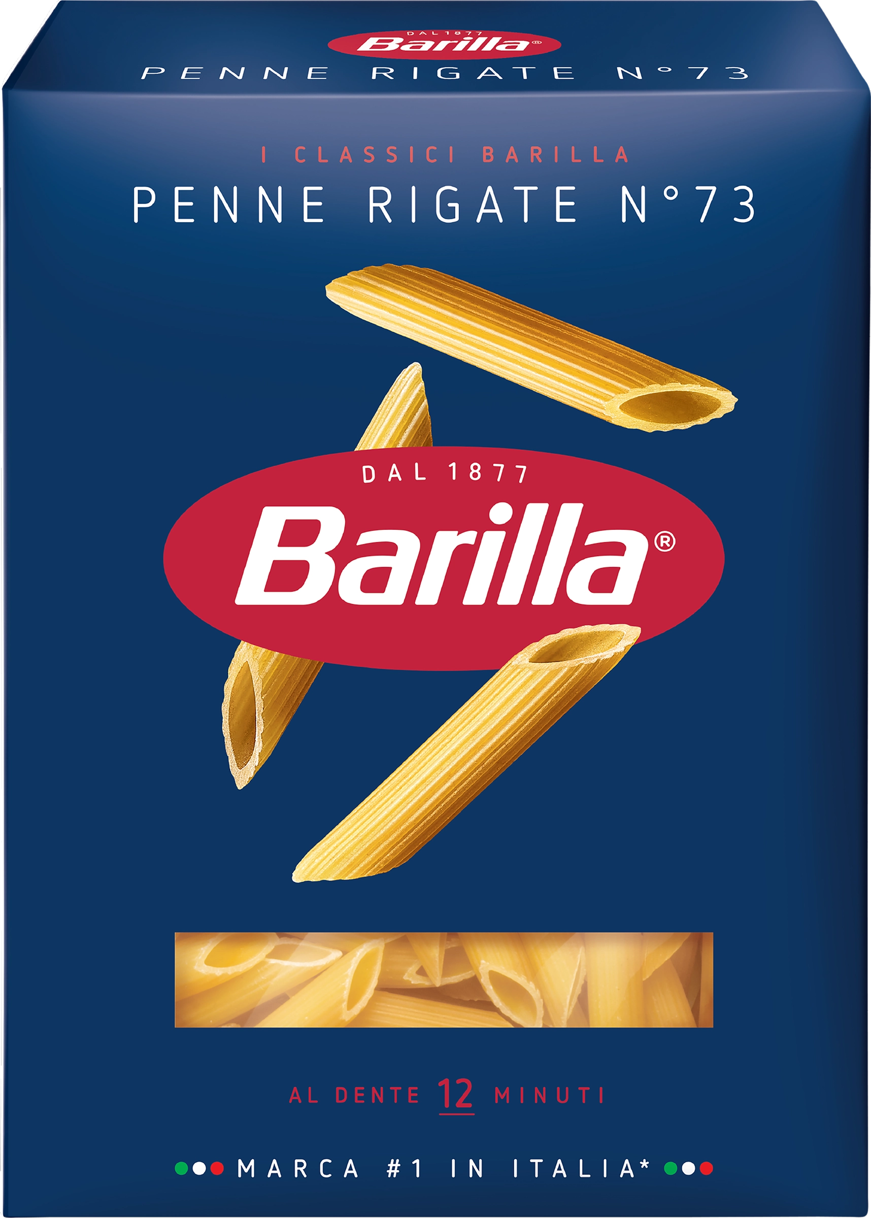 Макароны BARILLA Penne Rigate n.73 из твердых сортов пшеницы группа А  высший сорт, 450г - купить с доставкой в Москве и области по выгодной цене  - интернет-магазин Утконос