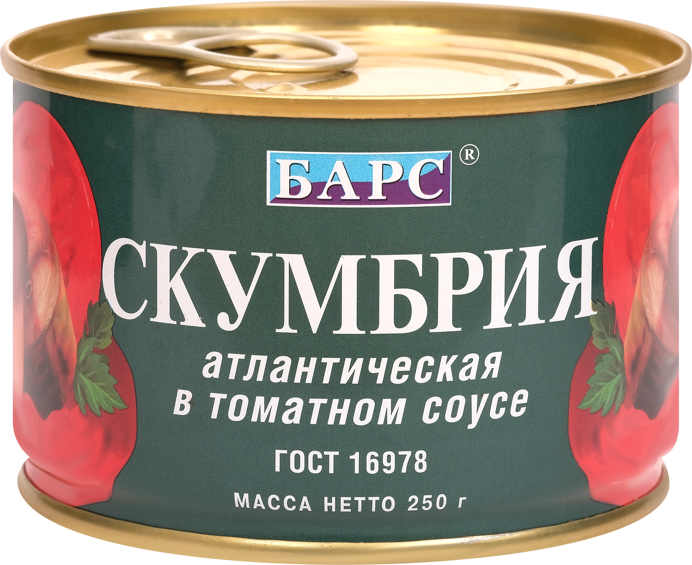 Скумбрия БАРС Атлантическая в томатном соусе, 250г - купить с доставкой в  Москве и области по выгодной цене - интернет-магазин Утконос