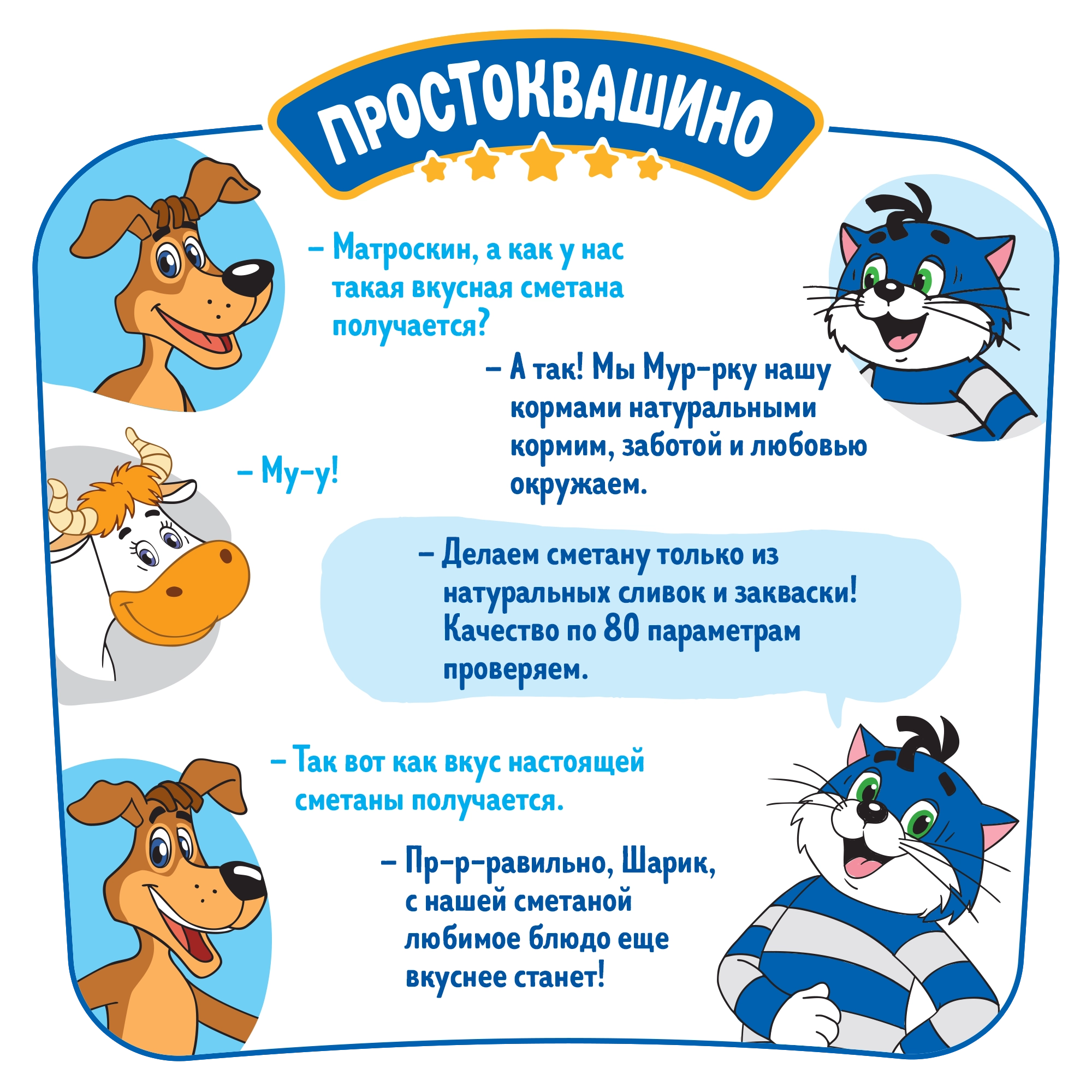 Сметана ПРОСТОКВАШИНО 20%, без змж, 300г - купить с доставкой в Москве и  области по выгодной цене - интернет-магазин Утконос