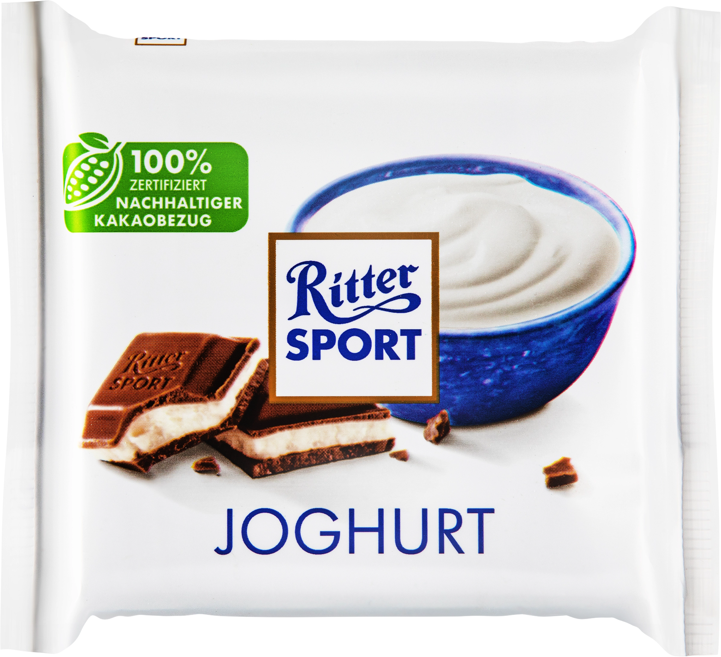 Шоколад молочный RITTER SPORT Йогурт, 100г