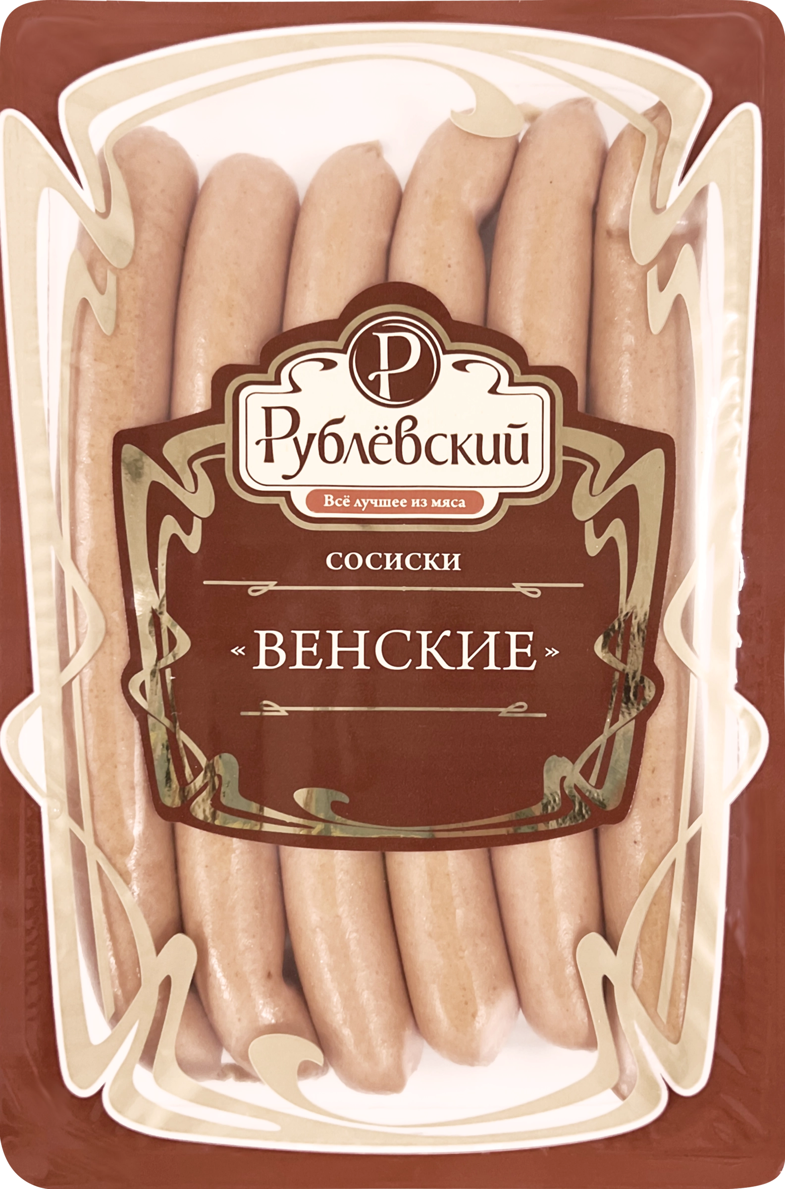 Сосиски РУБЛЁВСКИЙ Венские, 330г - купить с доставкой в Москве и области по  выгодной цене - интернет-магазин Утконос