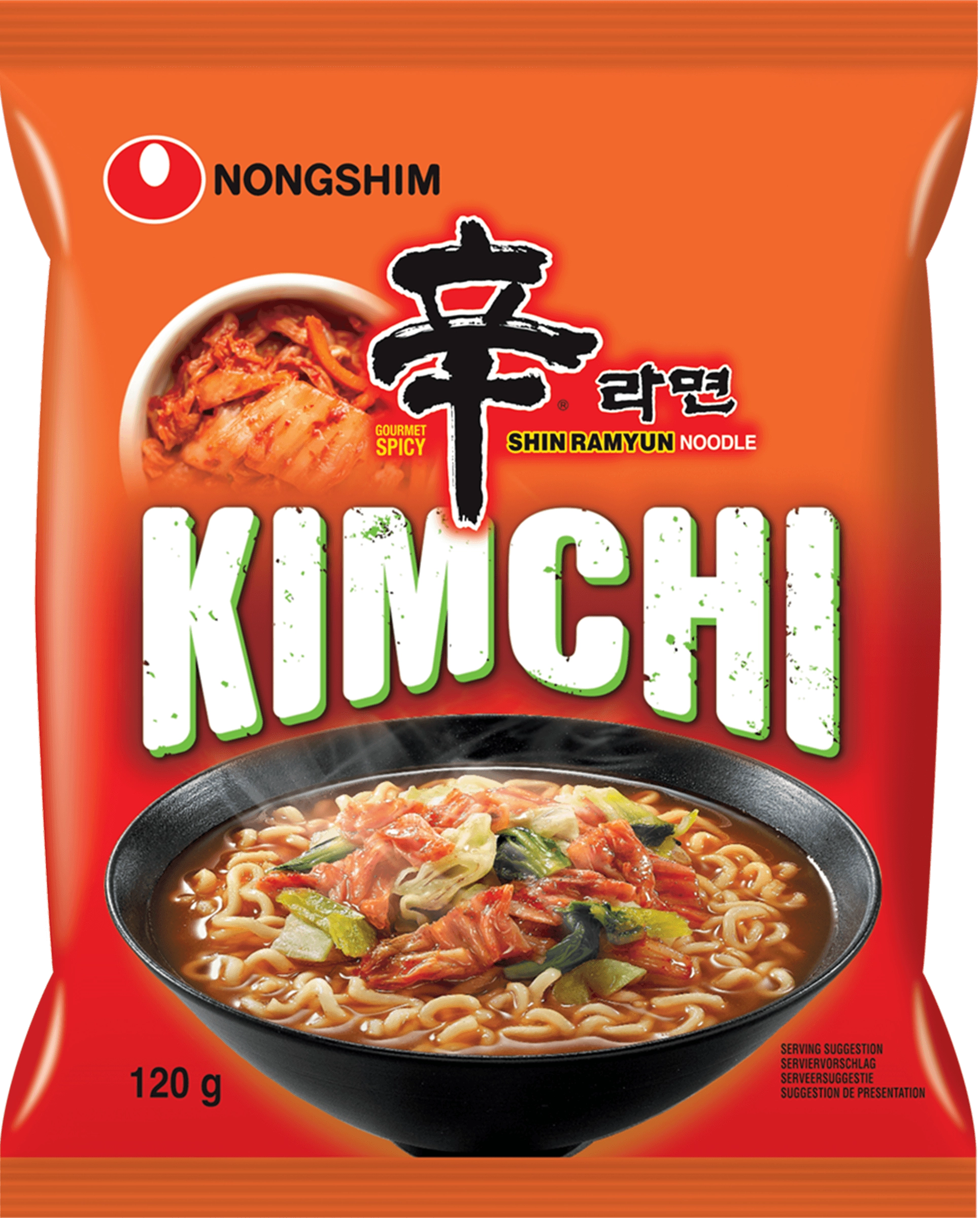 Лапша NONGSHIM Кимчи Рамен, 120г - купить с доставкой в Москве и области по  выгодной цене - интернет-магазин Утконос