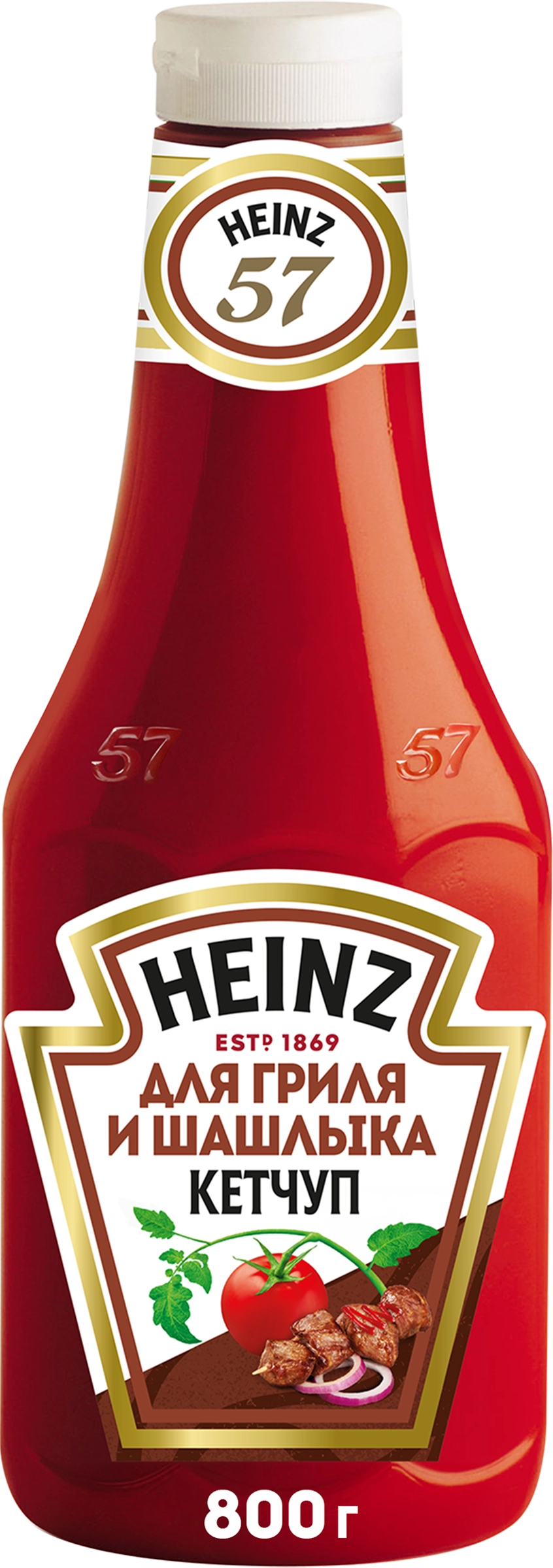 Кетчуп для гриля и шашлыка HEINZ, 800г