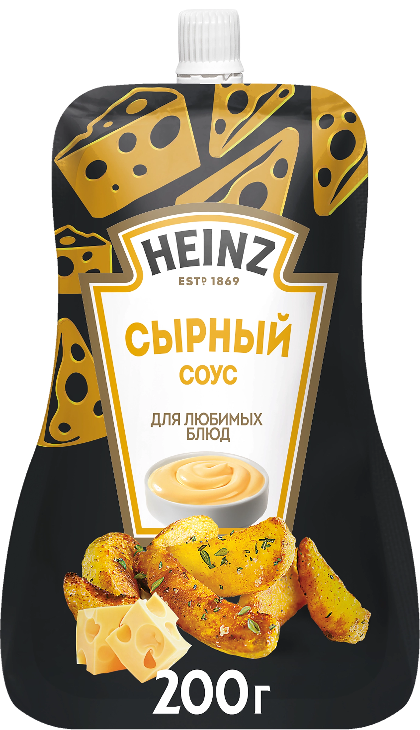 Соус HEINZ Сырный, на основе растительных масел, 200г - купить с доставкой  в Москве и области по выгодной цене - интернет-магазин Утконос