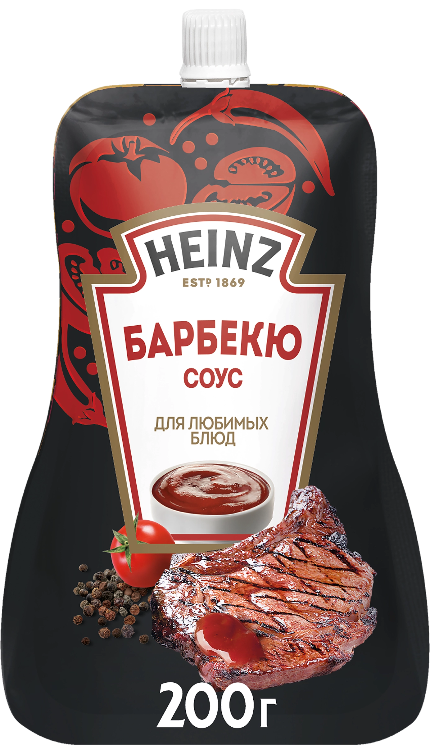 Соус томатный HEINZ Барбекю, 200г - купить с доставкой в Москве и области  по выгодной цене - интернет-магазин Утконос