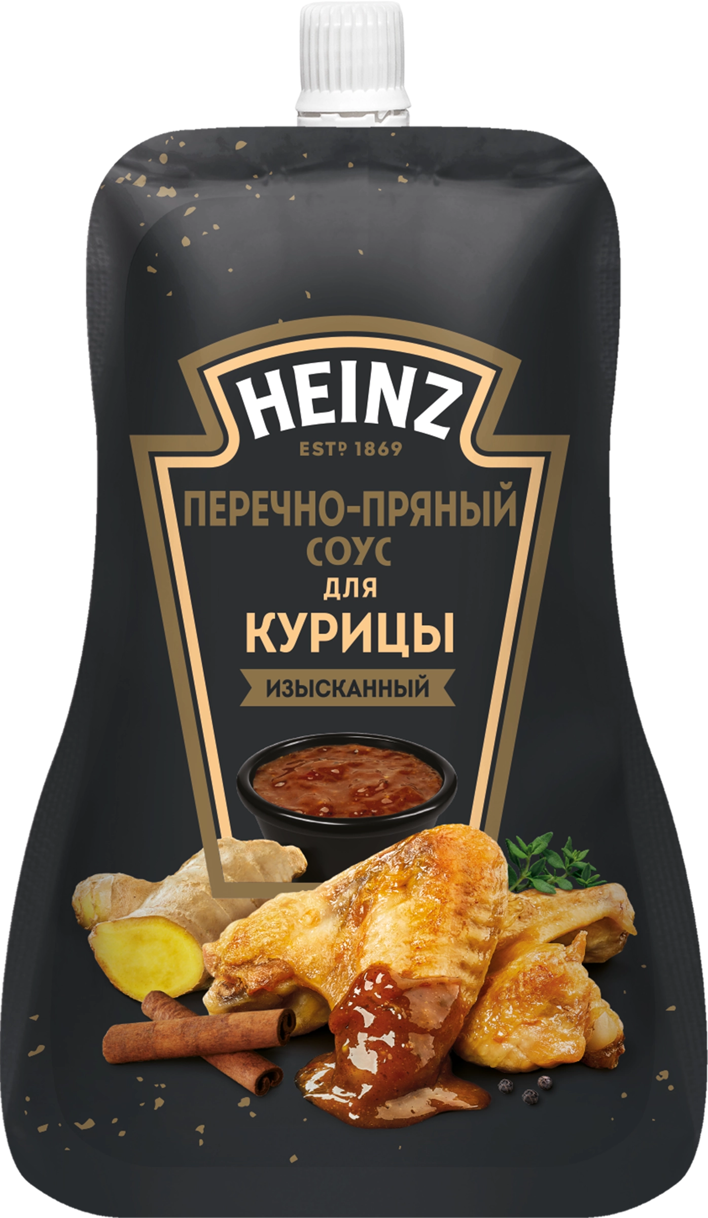 Соус для куриных крылышек HEINZ Перечно-пряный, 200г