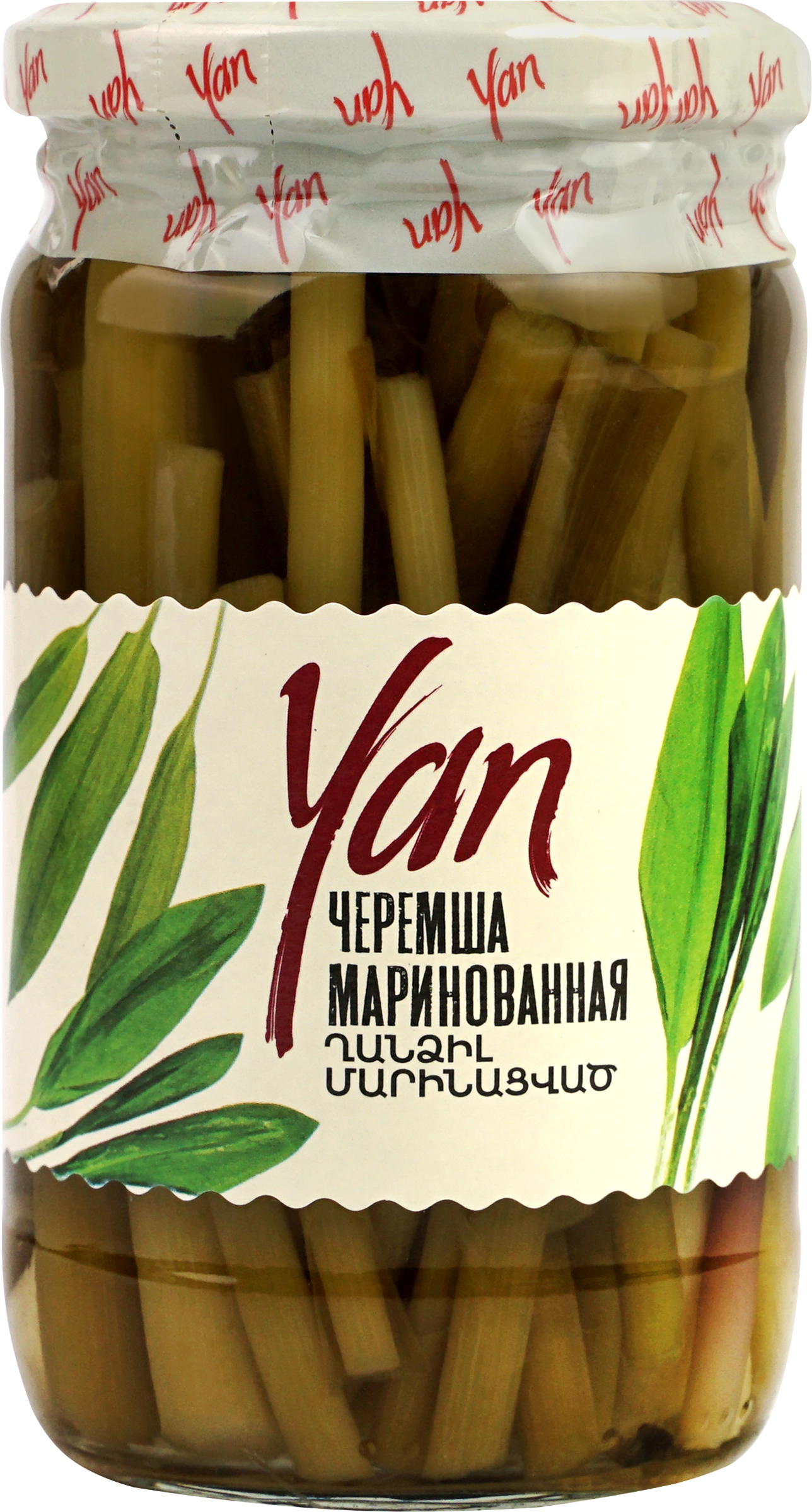 Черемша маринованная YAN, 350г - купить с доставкой в Москве и области по  выгодной цене - интернет-магазин Утконос