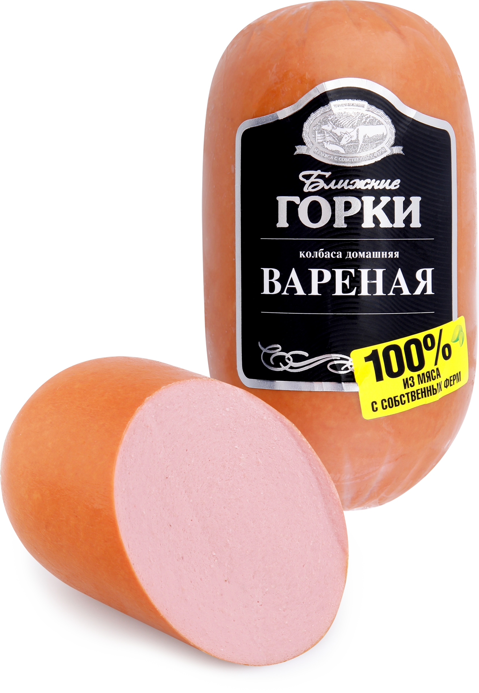 Колбаса вареная БЛИЖНИЕ ГОРКИ Домашняя, 400г