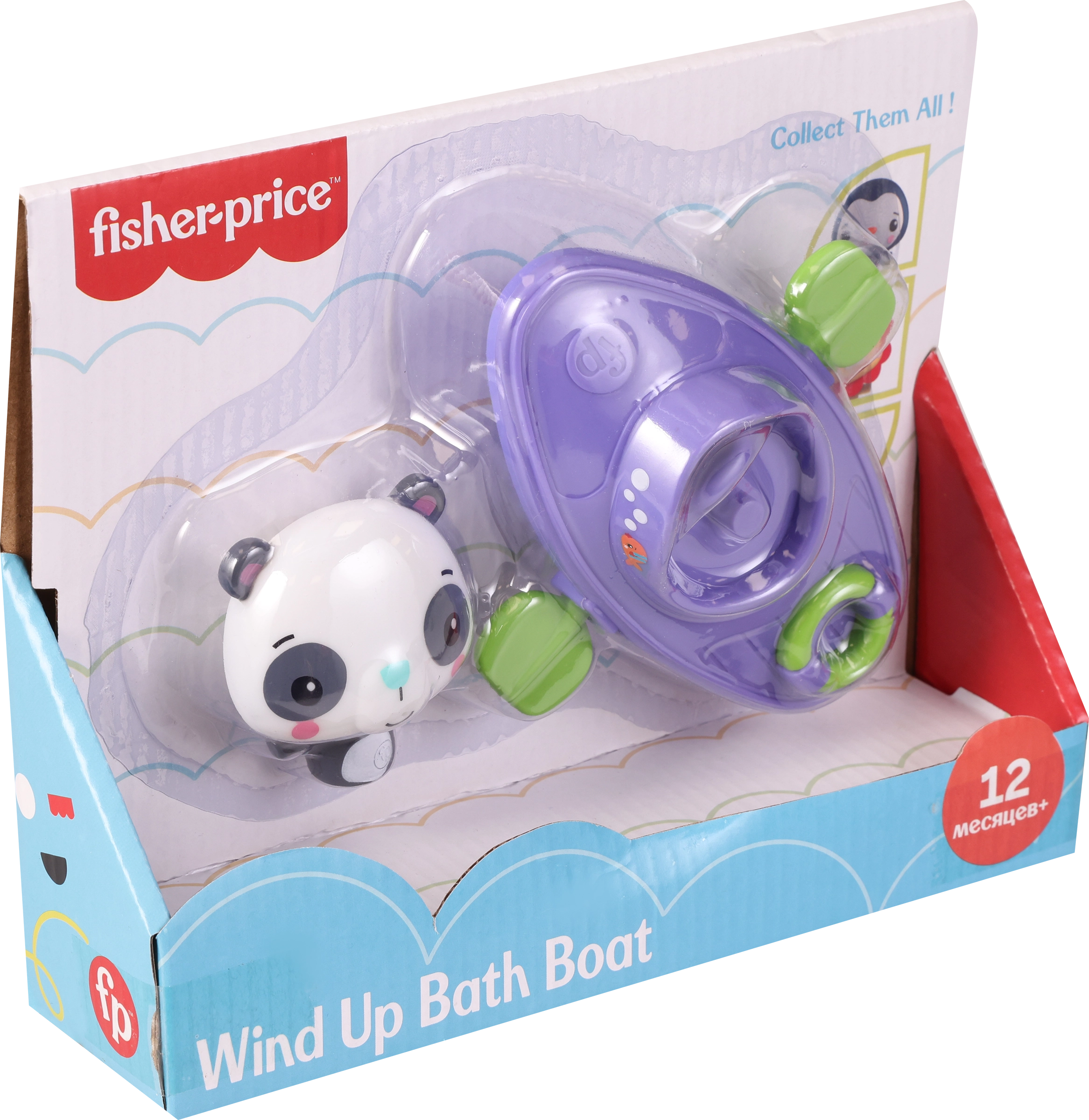 Набор игровой для игры в ванной FISHER PRICE Заводная лодочка, 2 предмета,  Арт. GMBT003 - купить с доставкой в Москве и области по выгодной цене -  интернет-магазин Утконос