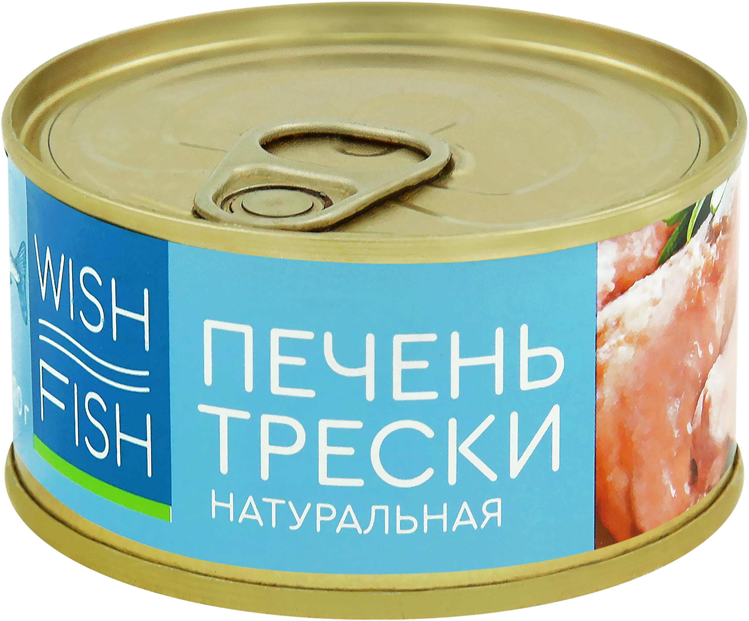 Печень трески WISH FISH, 120г - купить с доставкой в Москве и области по  выгодной цене - интернет-магазин Утконос