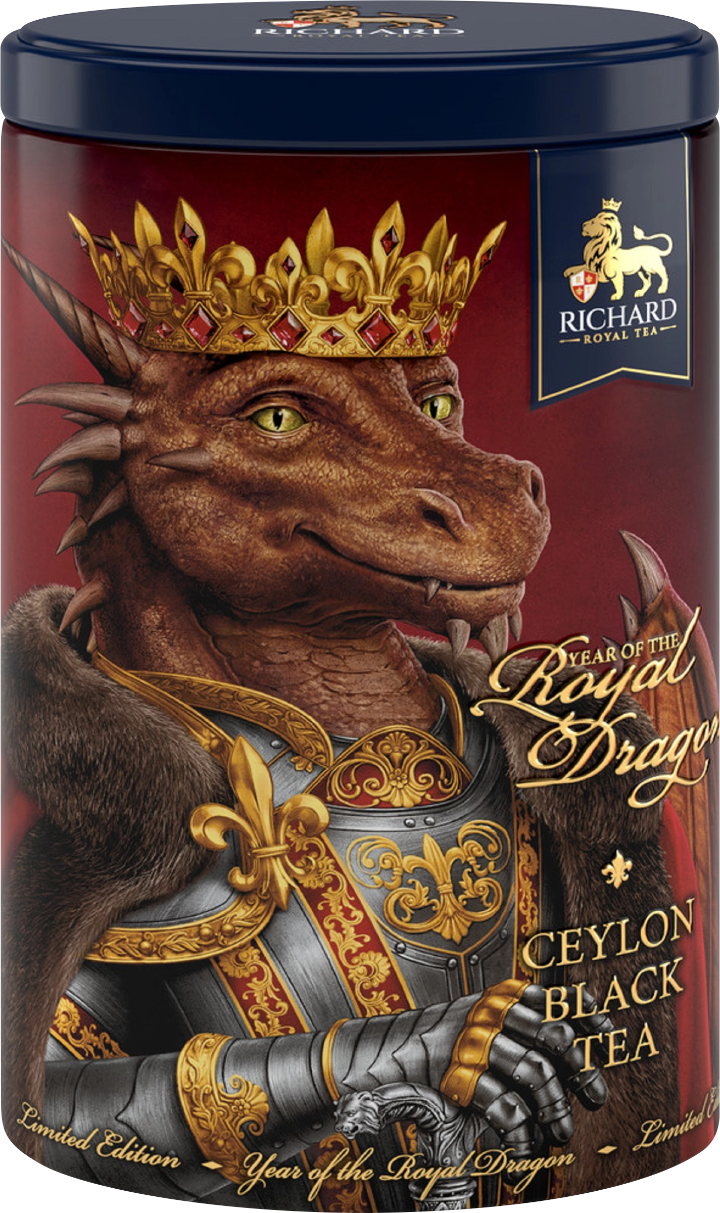 Чай черный RICHARD Year of the Royal Dragon крупнолистовой, 80г - купить с  доставкой в Москве и области по выгодной цене - интернет-магазин Утконос